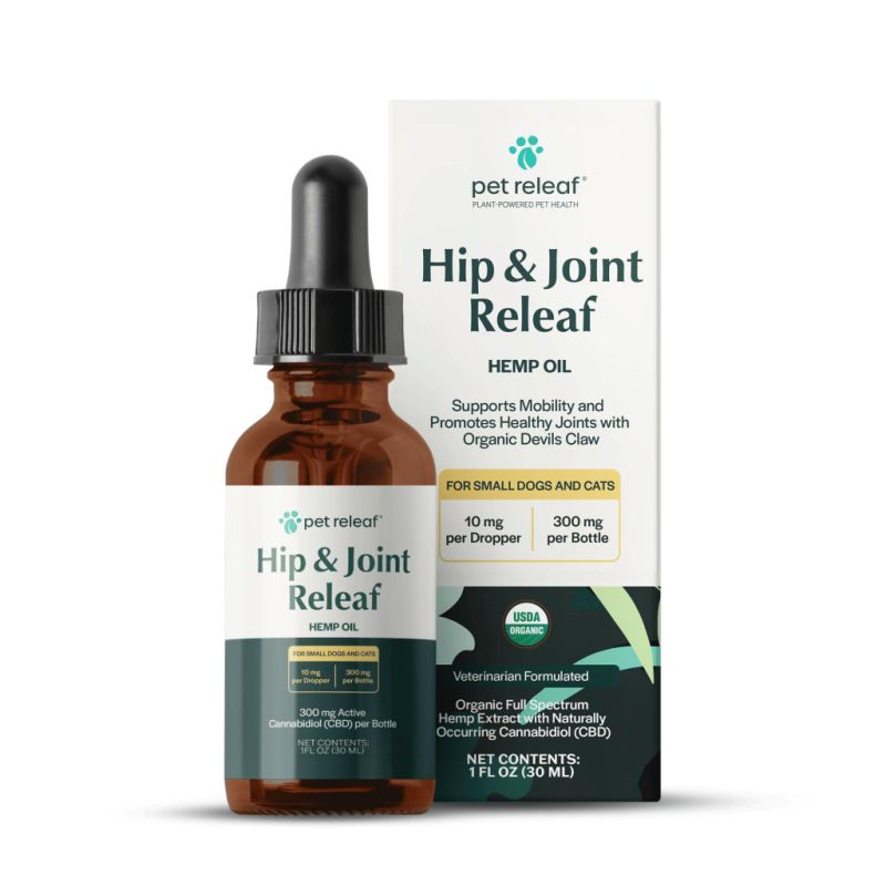 Pet Releaf - 300 - Hip &amp; Joint - Hemp Oil Organic