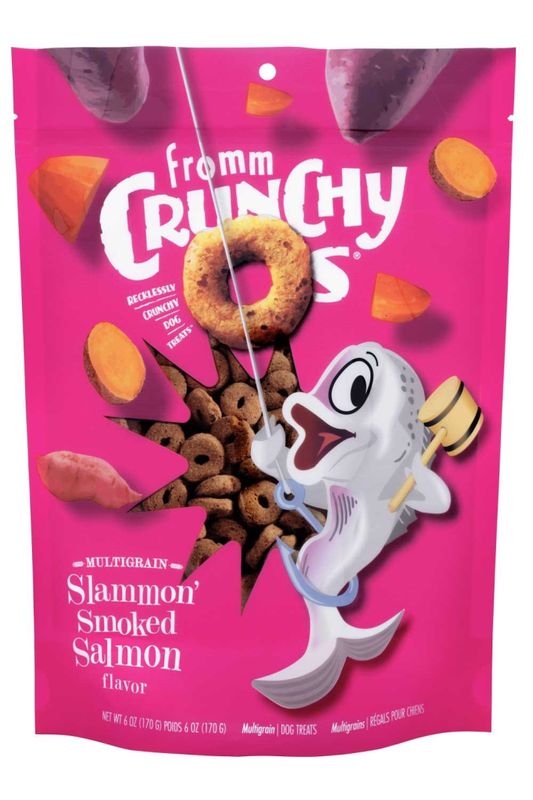Fromm Crunchy Os Slammon&#39; Smoked Salmon