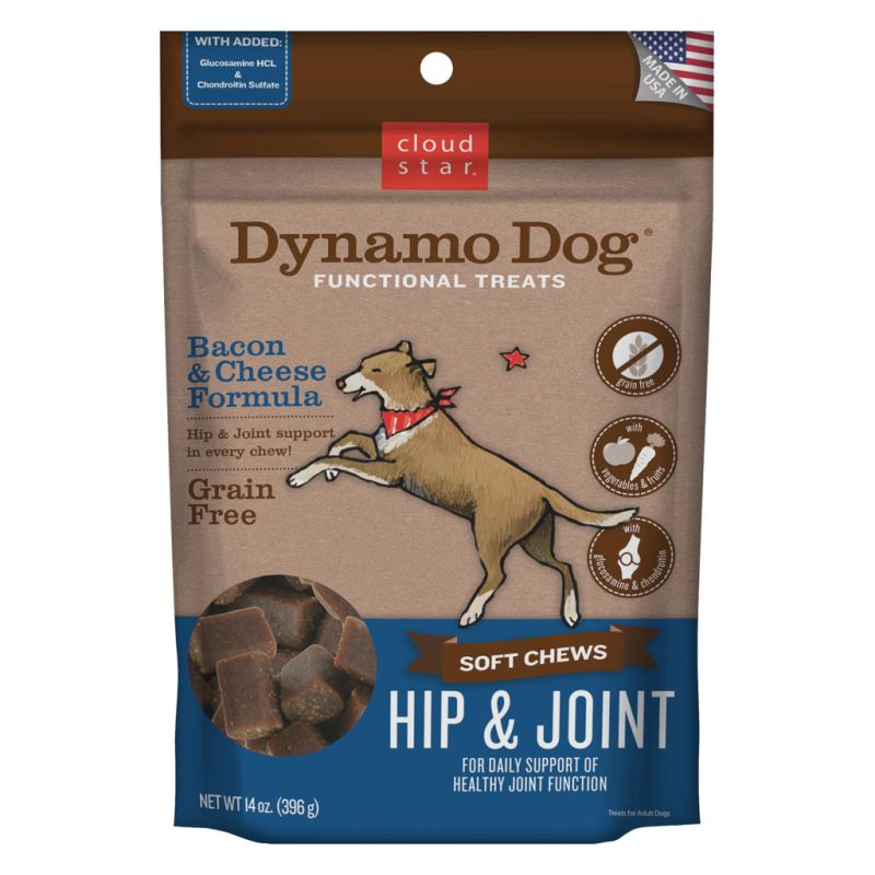 Cloud Star Dynamo Dog Soft Chews Hip &amp; Joint
