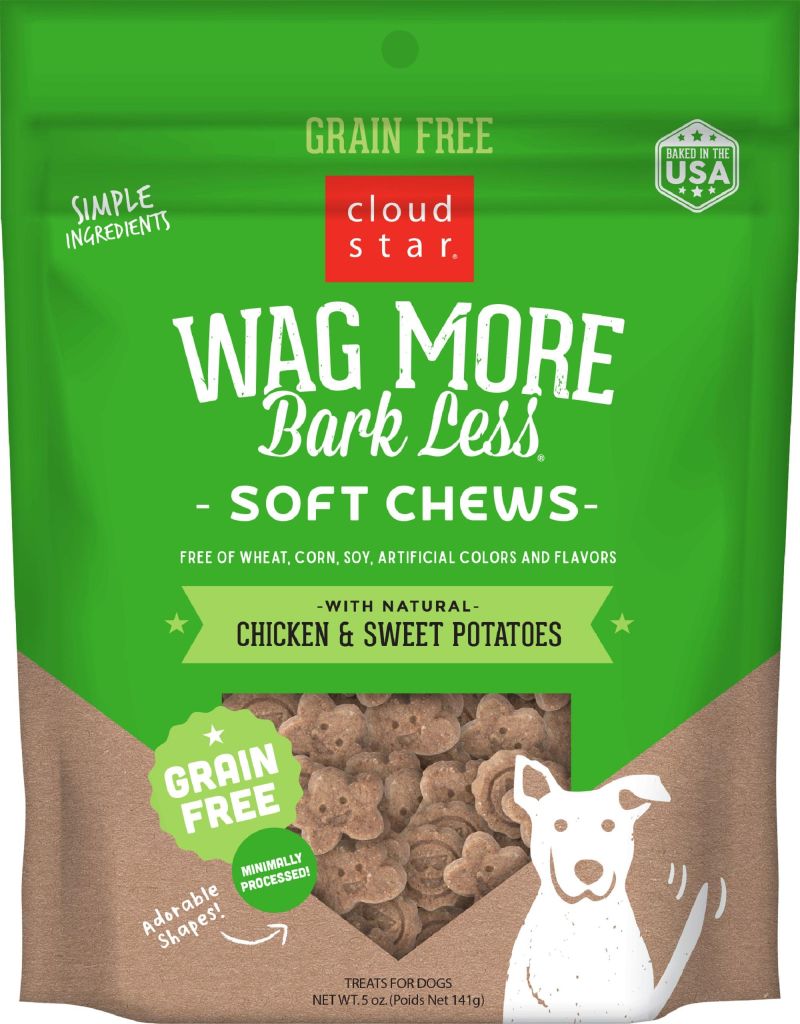 Cloud Star Wag More GF Chewy Treats