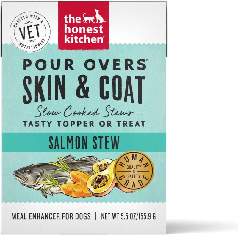 Honest Kitchen Pour Over - Grain Free - Salmon Skin &amp; Coat