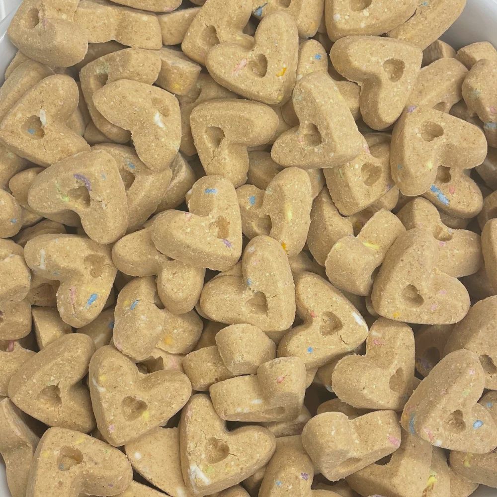 Birthday Cake Hearts .40lb