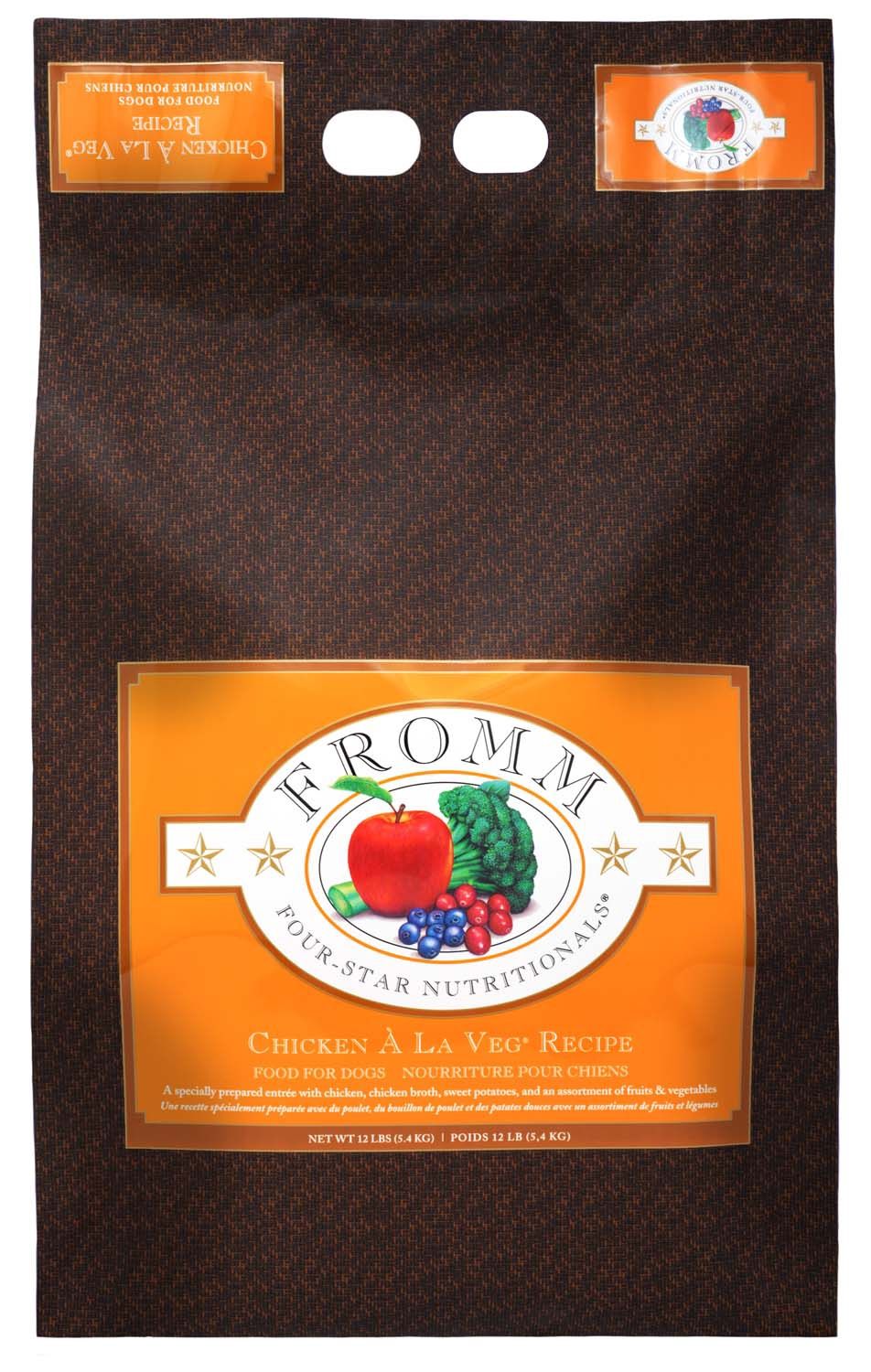 Fromm - Four Star - Grain Inclusive - Chicken Ala Veg - 12lb