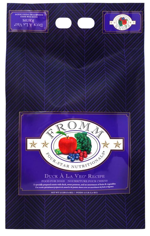Fromm - Four Star - Grain Inclusive - Duck Ala Veg - 12lb
