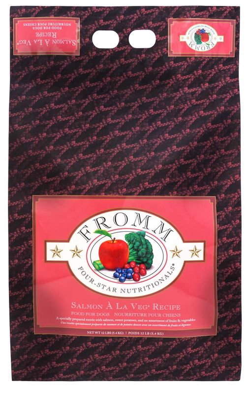 Fromm - Four Star - Grain Inclusive - Salmon A La Veg - 12lb