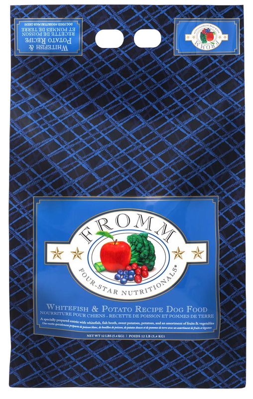 Fromm - Four Star - Grain Inclusive - Whitefish &amp; Potato- 12lb