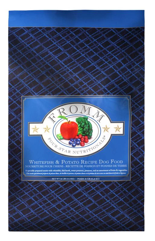 Fromm - Four Star - Grain Inclusive - Whitefish &amp; Potato- 26lb