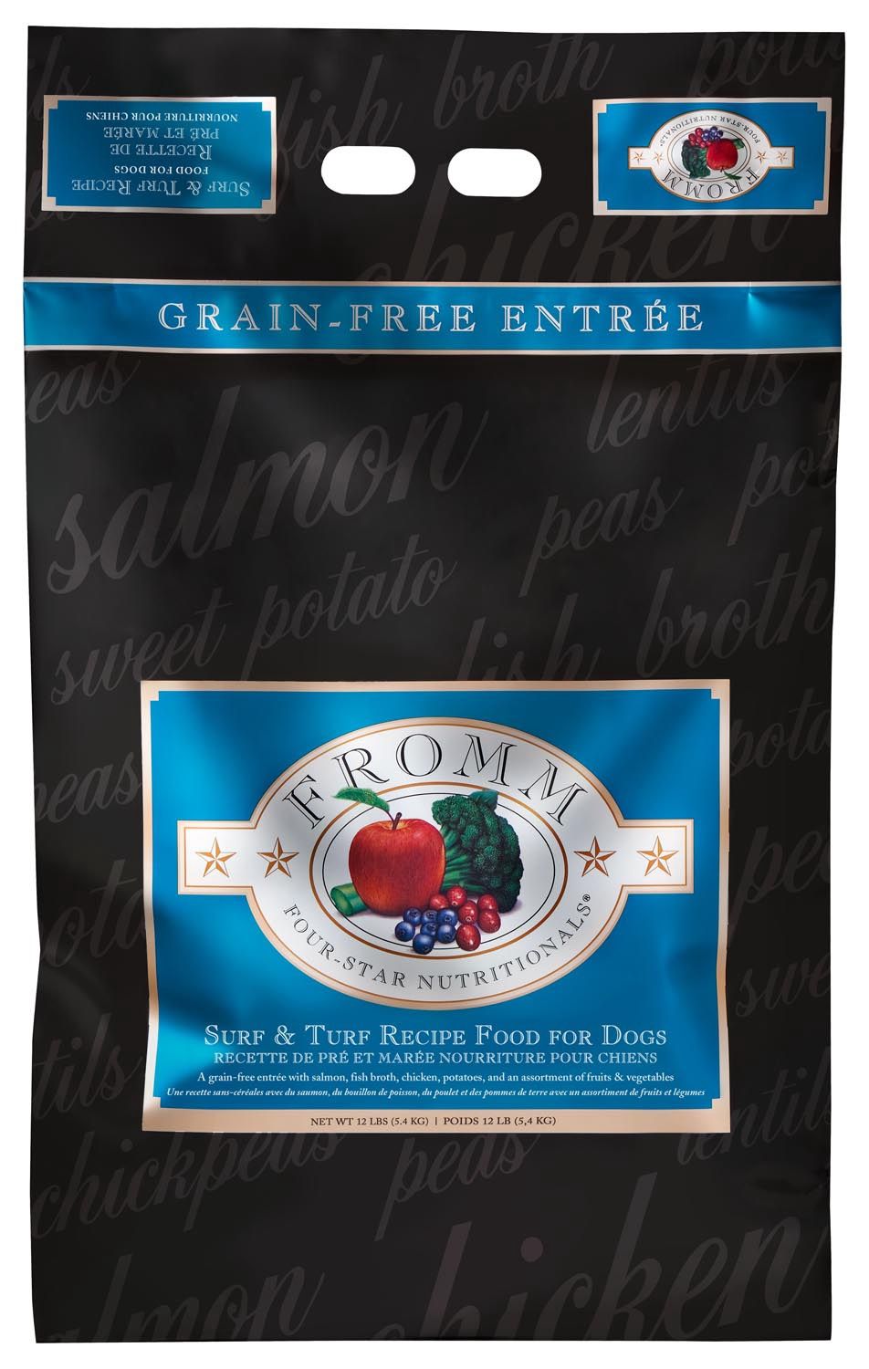 Fromm - Four Star - Grain Free - Surf &amp; Turf - 12 lb