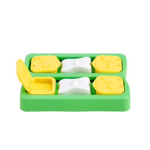 Nina Ottosson by Outward Hound Dog Brick Puzzle Plastic Green SM