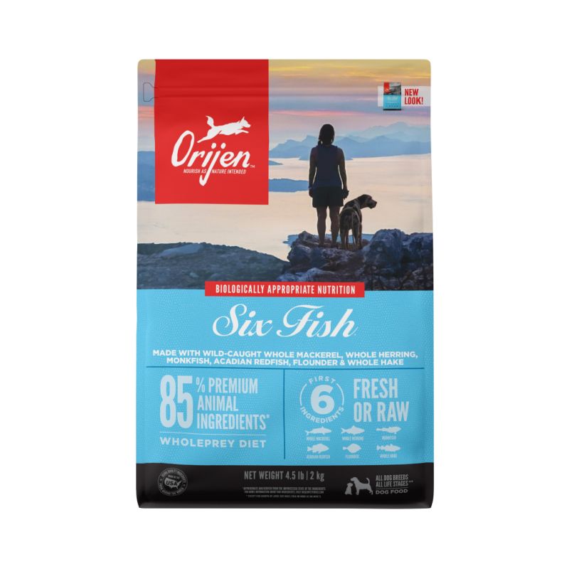 Orijen - Grain Free, Flavor: 6 Fish, Size: 4.5 lb