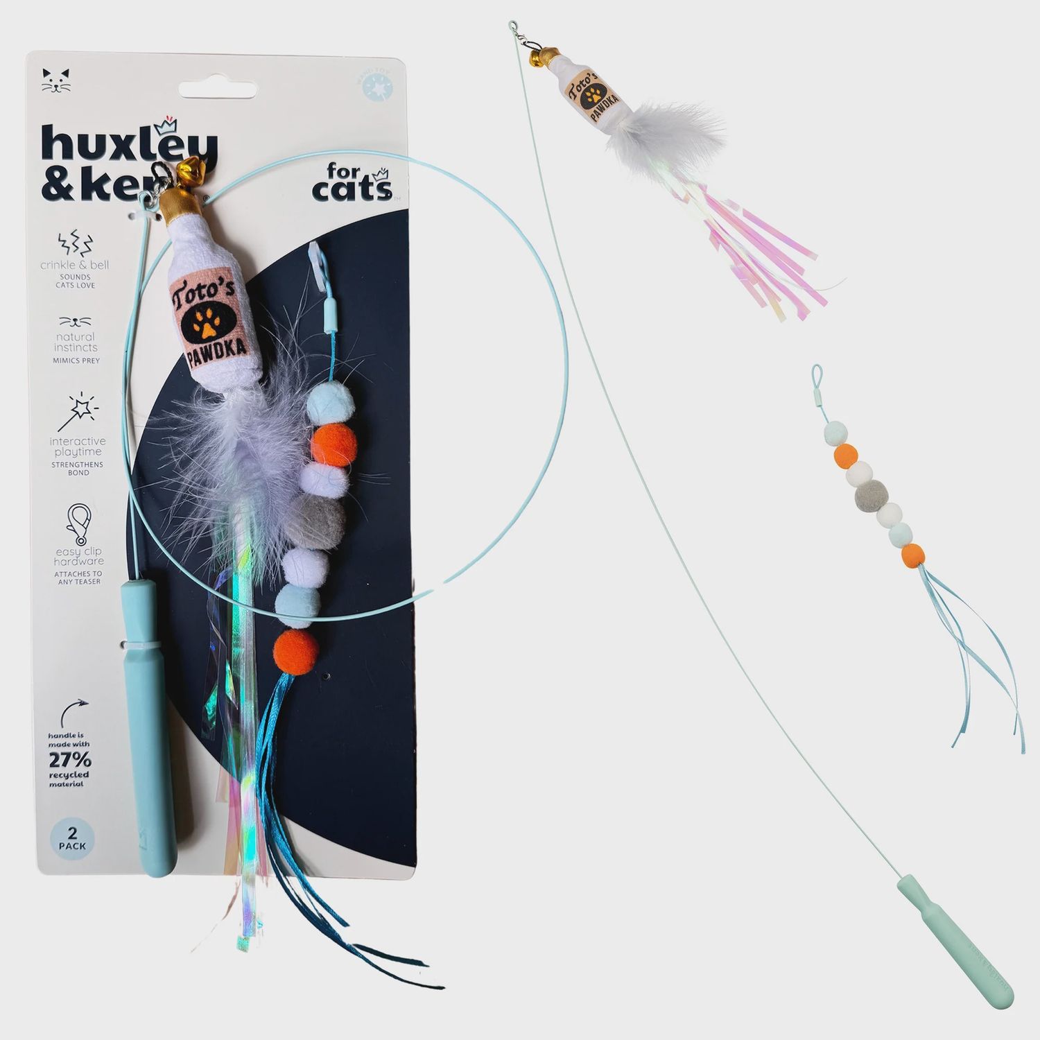 Cat Wand Toto&#39;s &amp; Pom Poms