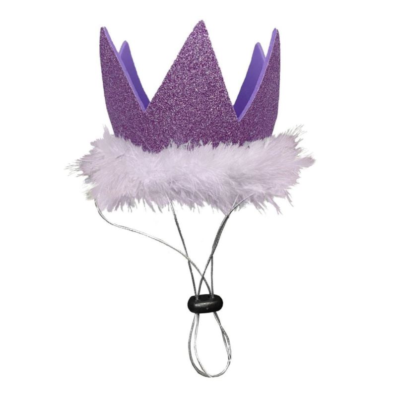 Party Crown Purple, Size: Large