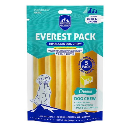 Himalayan Dog Chew - Everest Cheese Chew for Dogs - Pack of 5