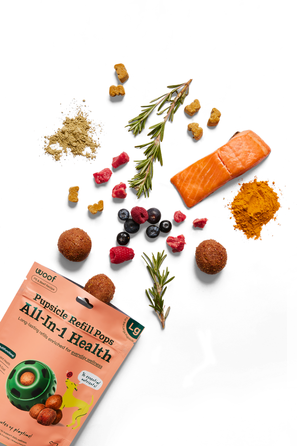 Woof - Pupsicle Pops - All-In-One, Size: Small