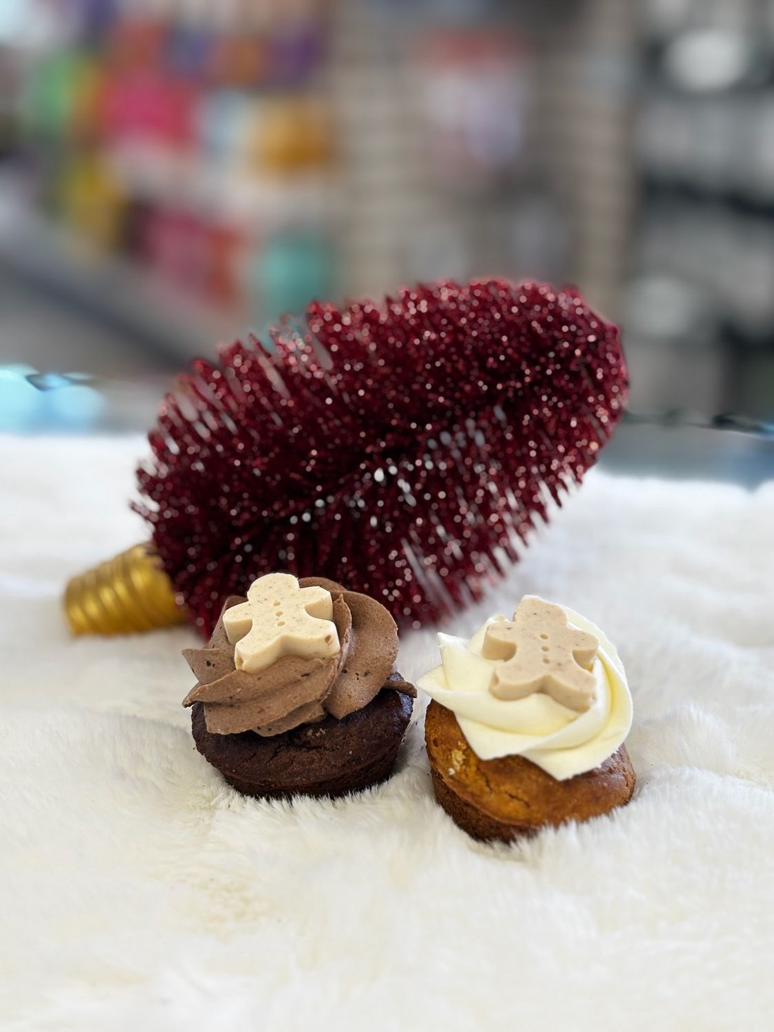 Gingerbread Small Cupcake