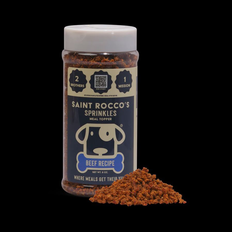 Saint Roccos - Sprinkles, Flavor: Beef, Size: 6oz