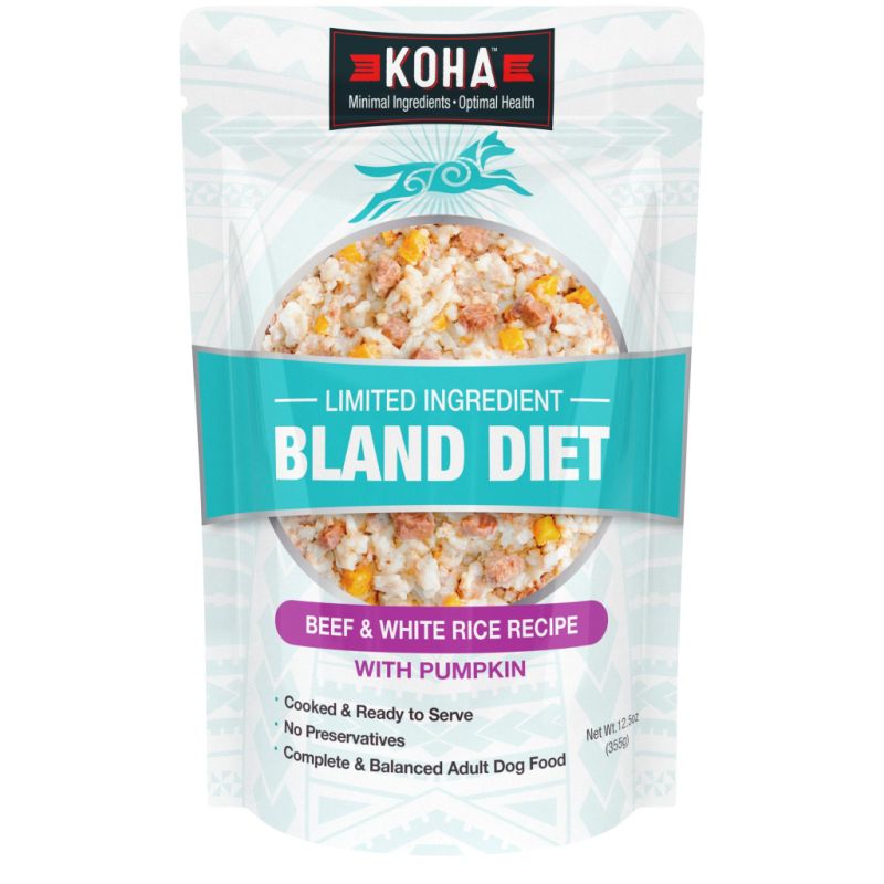 Koha Bland Diet For Dogs, Size: Beef &amp; Rice