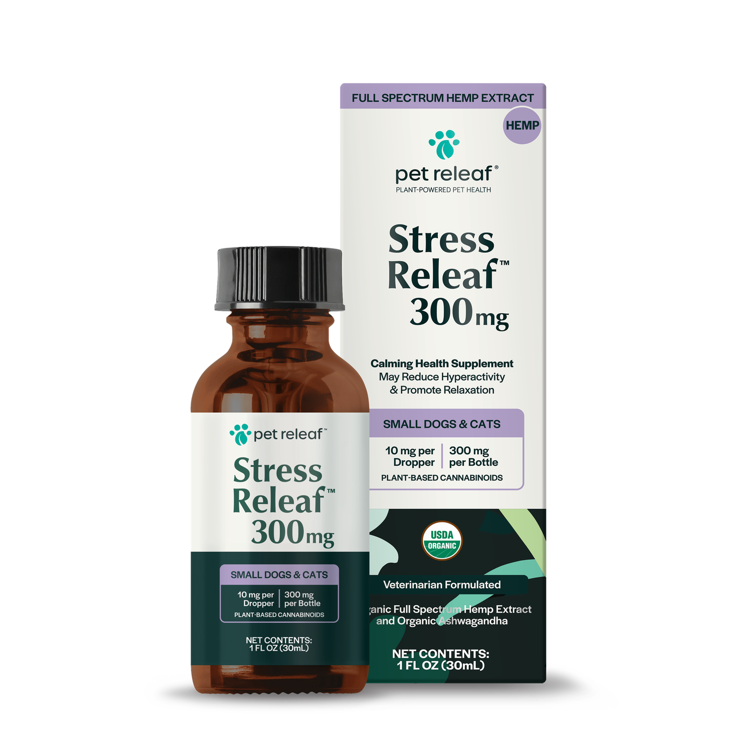 Stress Releaf - Hemp Oil, Size: 300 MG
