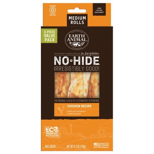 Earth Animal No Hide Chicken, Size: Value Pack Sm 6pk