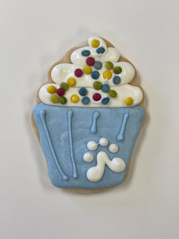 Birthday Cupcake Cookie