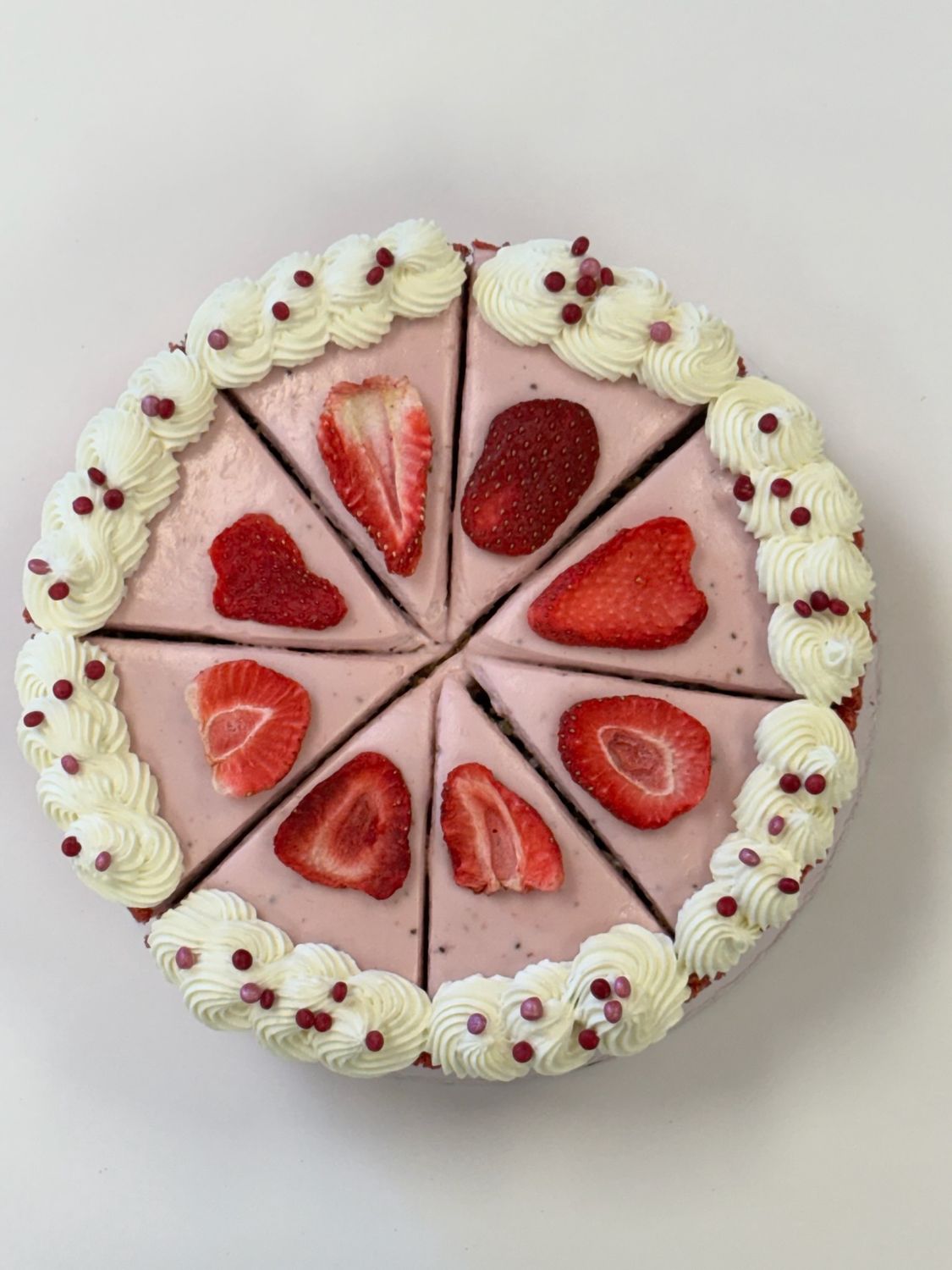 Strawberry Shortcake Slice