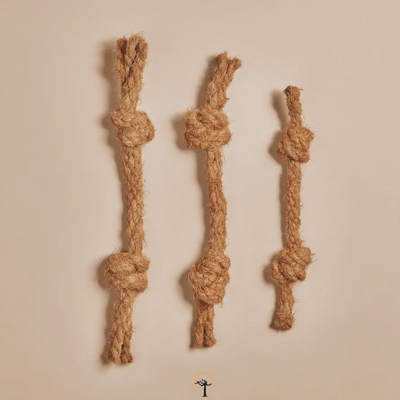 Brown Ropes Toy Coco Rope Toy
