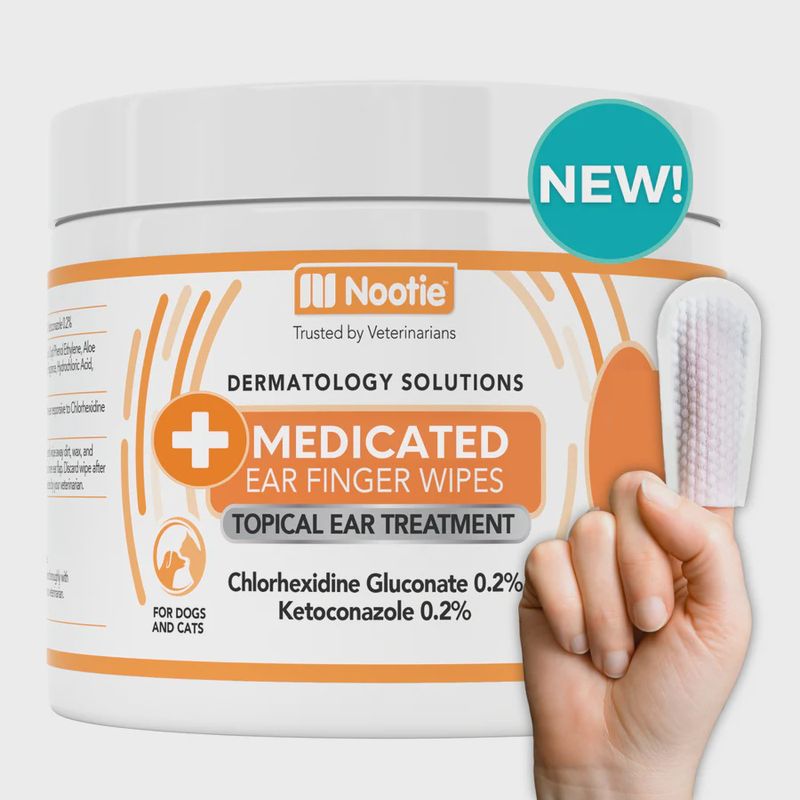 Nootie Medicated Finger Ear Wipes