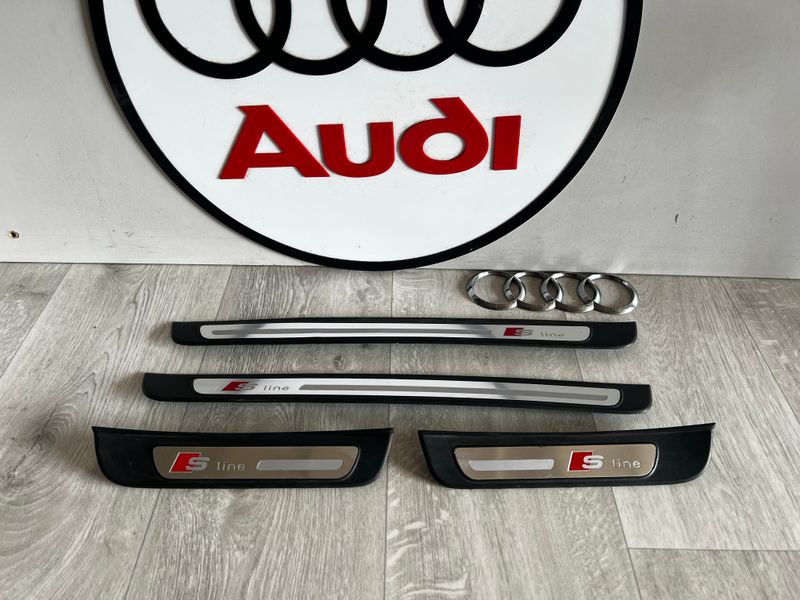 AUDI S5 A5 8T SLINE SPORTBACK LISTWA PROGOWA S-LINE 8T8853376A 8T8853375A