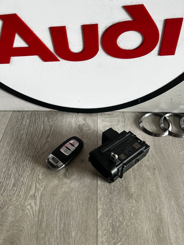 STACYJKA KLUCZYK WKŁADKA AUDI A4 B8 8K0909131D 8K0959754