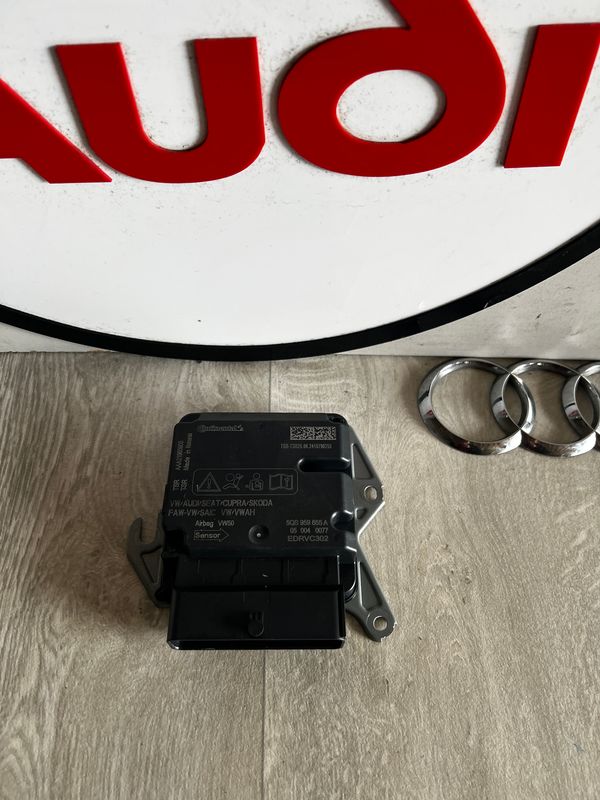 MODUŁ SENSOR STEROWNIK JEDNOSTKA STERUJĄCA AIR BAG VW SKODA AUDI 5QS959655A