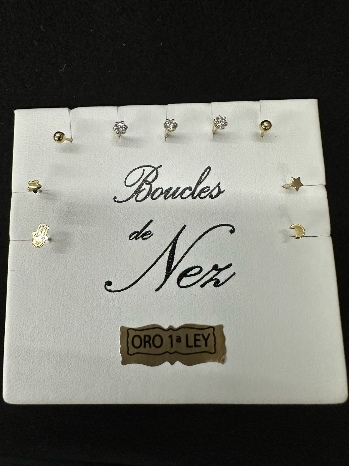 Piercing para nariz Oro 18K