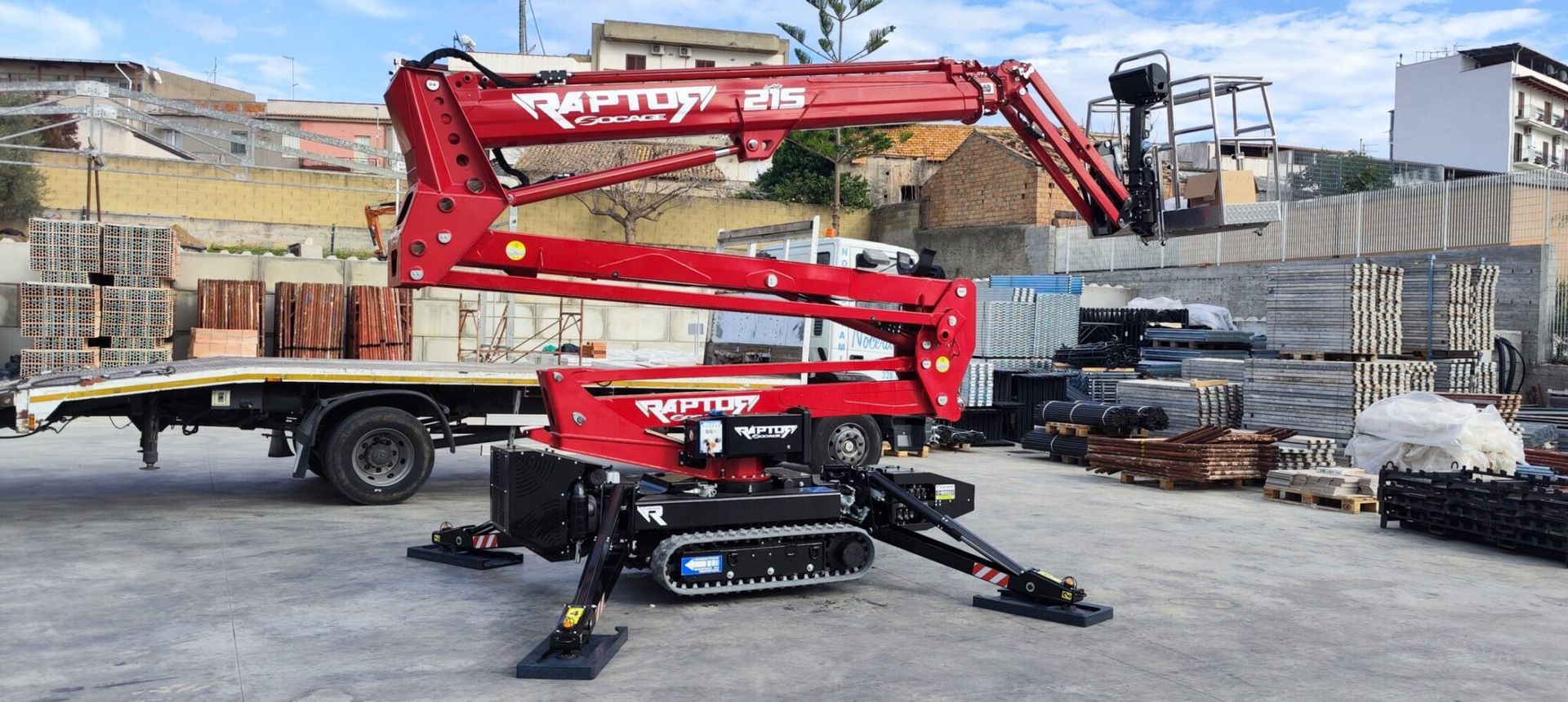 Piattaforma Aerea Tipo Ragno Socage Raptor 21S – 21Mt