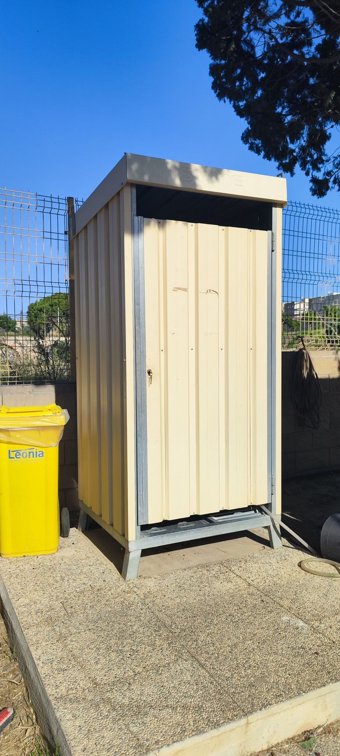 Cabina Bagno Se-04.V Vaso+Lavabo 110X110X250H