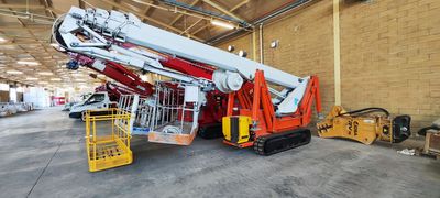 Piattaforma Aerea Tipo Ragno Palazzani TSJ 34 – 34Mt