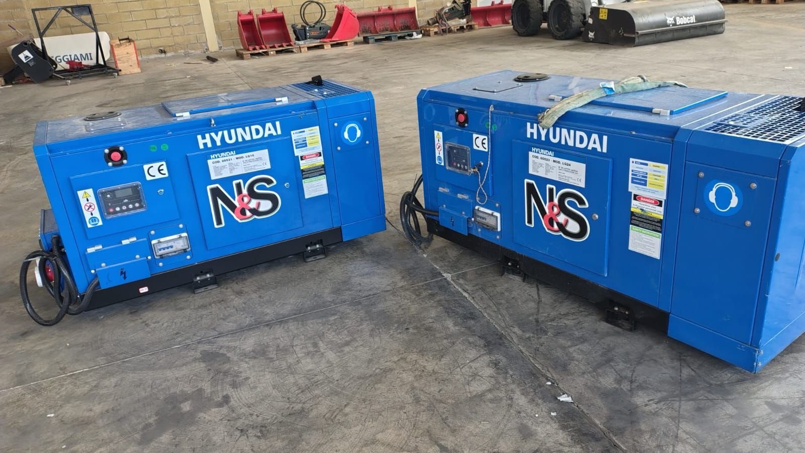 Gruppo Elettrogeno Hyundai LG24 – 24Kw