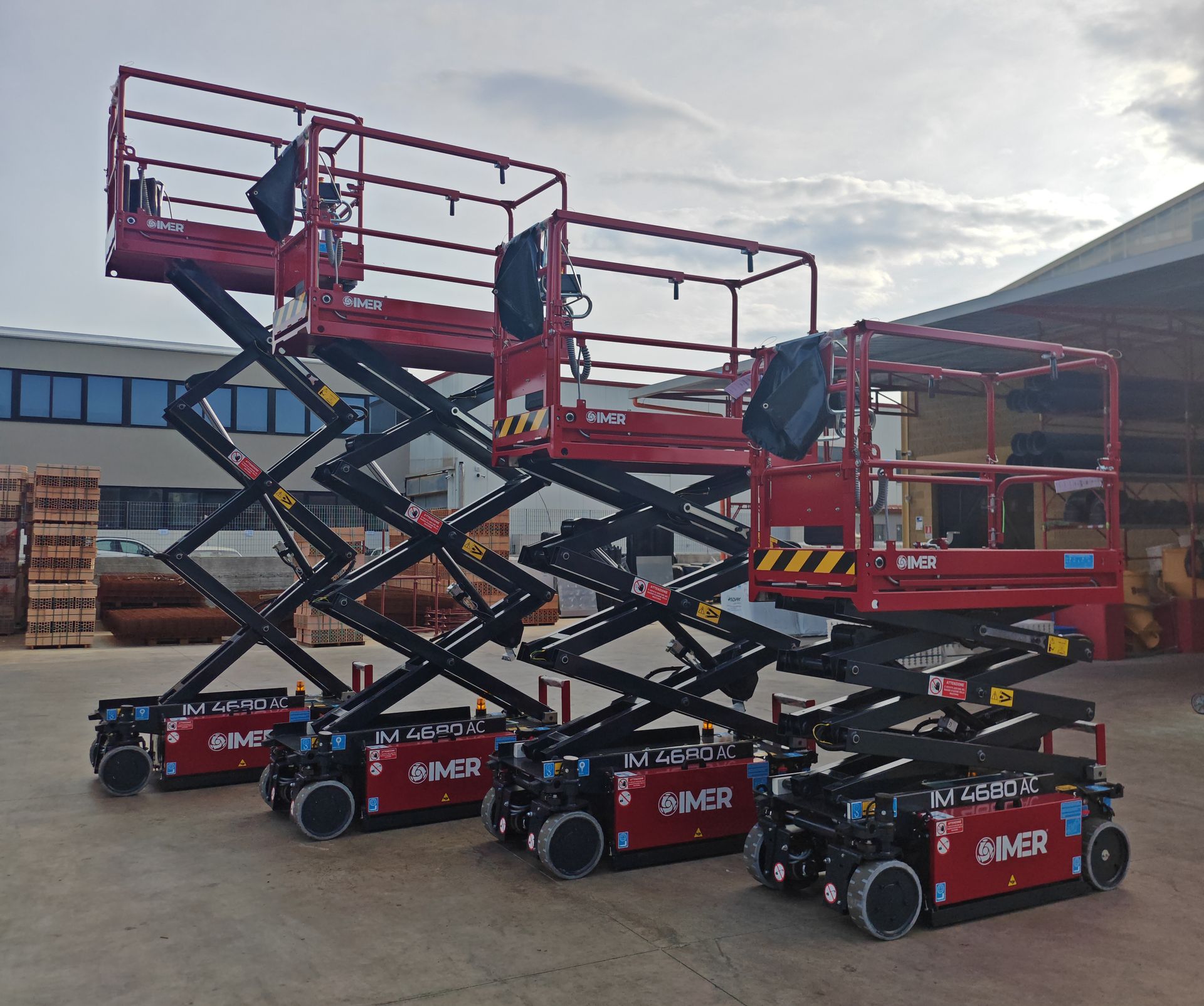 Piattaforma A Pantografo IMER IM4680 AC - 6,5m