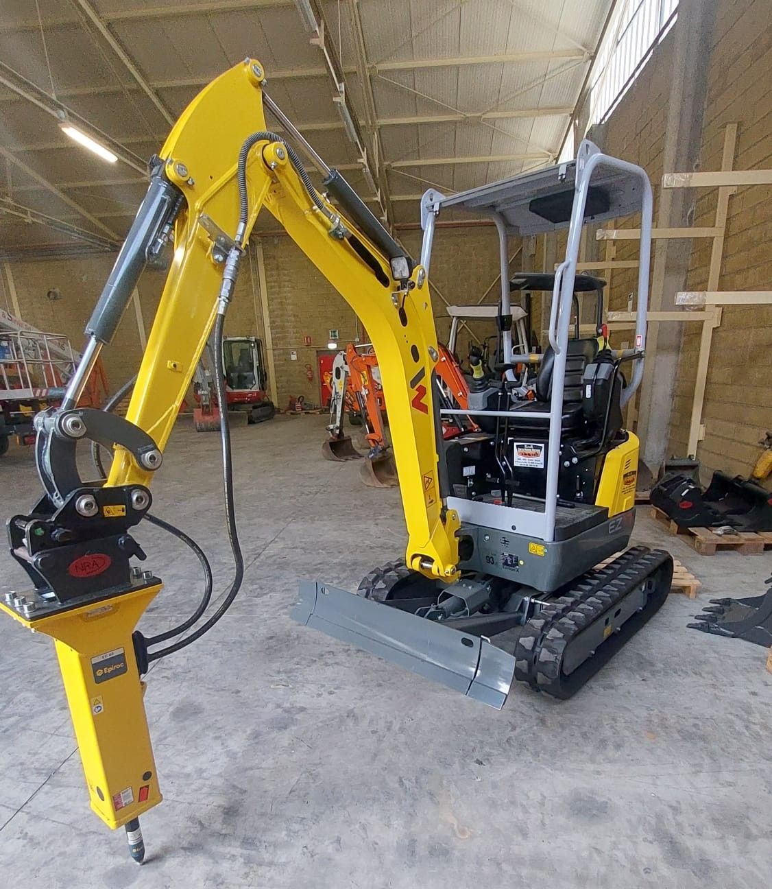 Miniescavatore Wacker Neuson EZ17 -17Ql