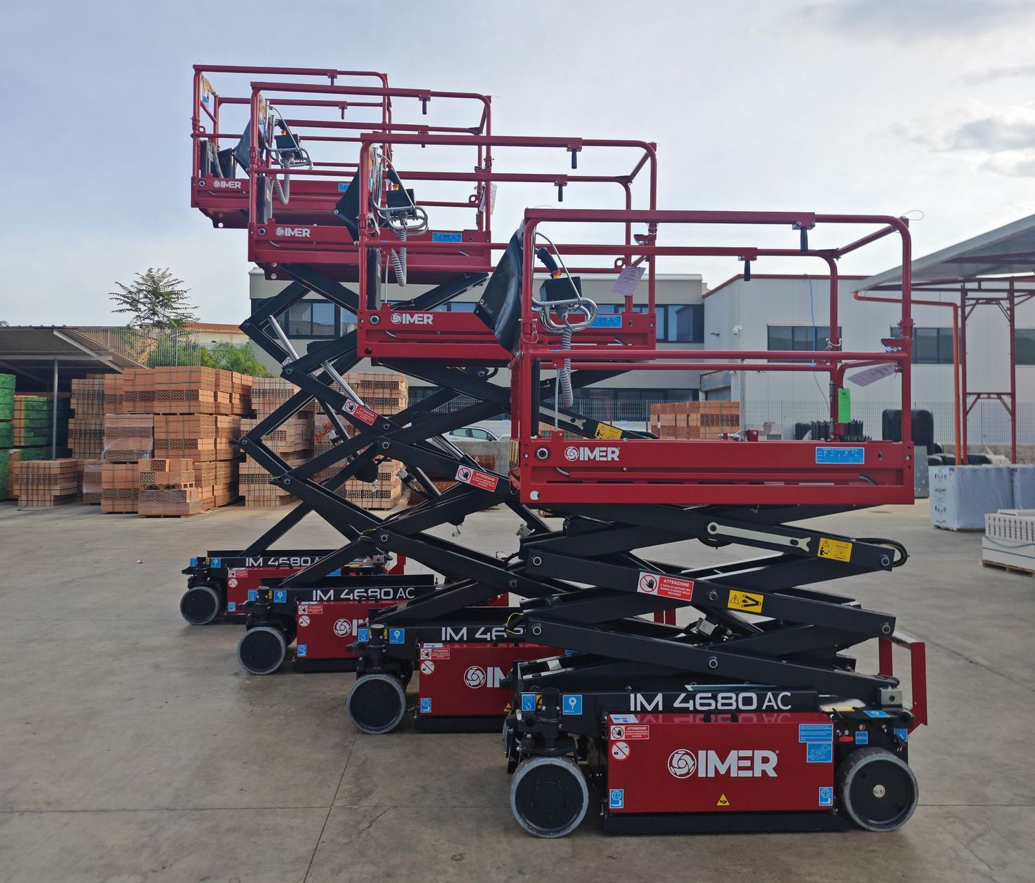 Piattaforma A Pantografo IMER IM4680 AC - 6,5m