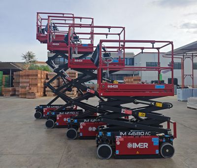 Piattaforma A Pantografo IMER IM4680 AC - 6,5m