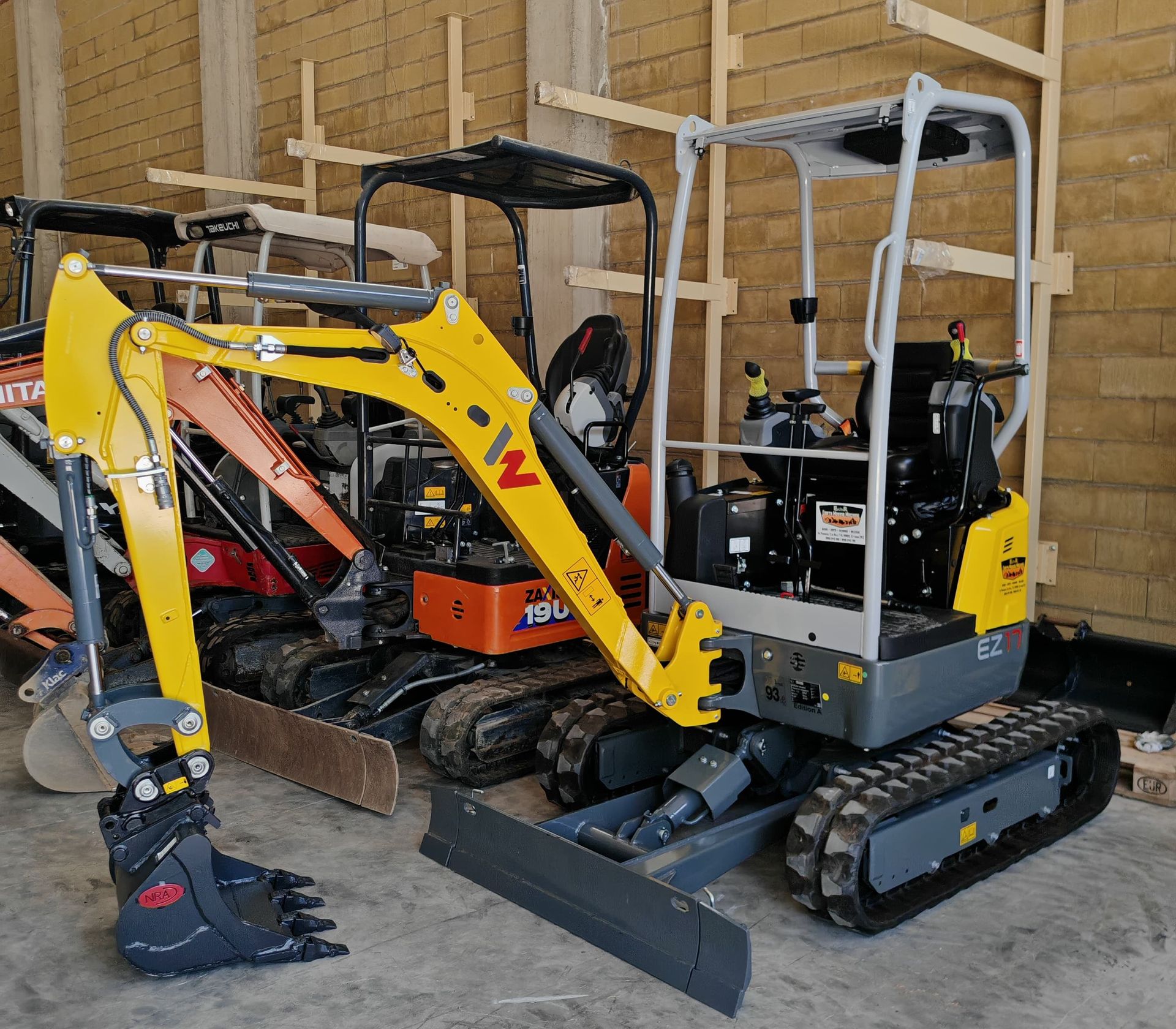 Miniescavatore Wacker Neuson EZ17 -17Ql