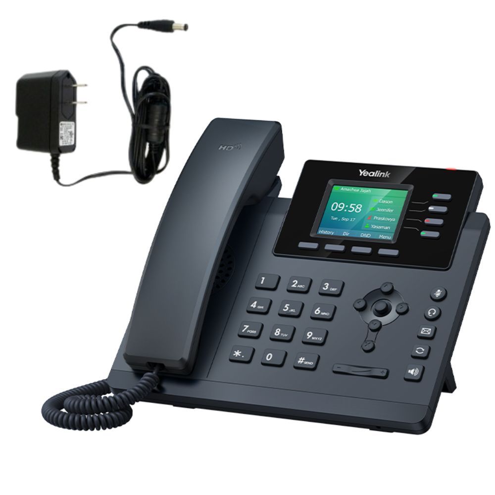 Yealink SIP-T34W with Power Supply