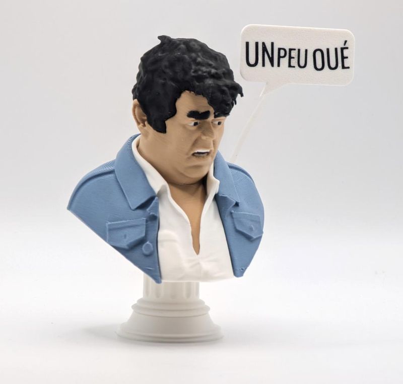 Buste &quot;Un peu oué&#39;&#39;