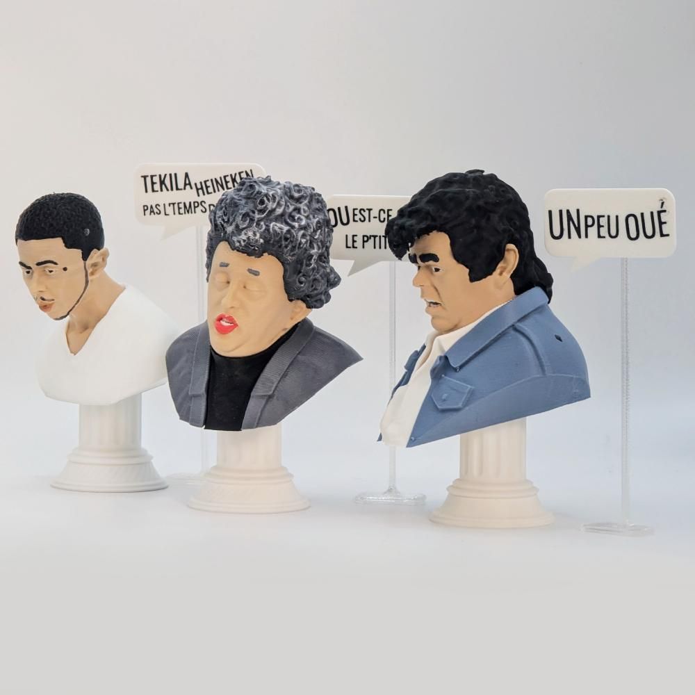 Collection ultime de mèmes québécois imprimés en 3D