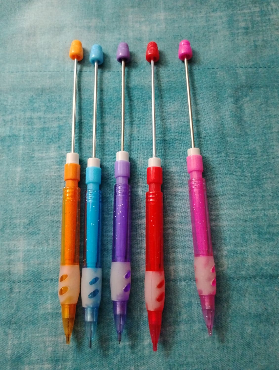 Beadable  Mixed Pencils 10 pc