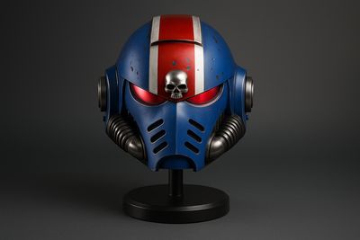 Lieutenant Titus Space Marine Tactical Mk X Helmet
