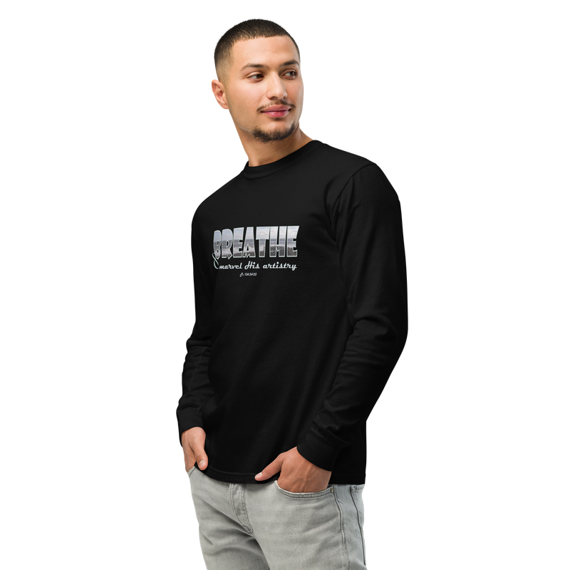 Breathe Unisex Heavyweight Long-sleeve Shirt