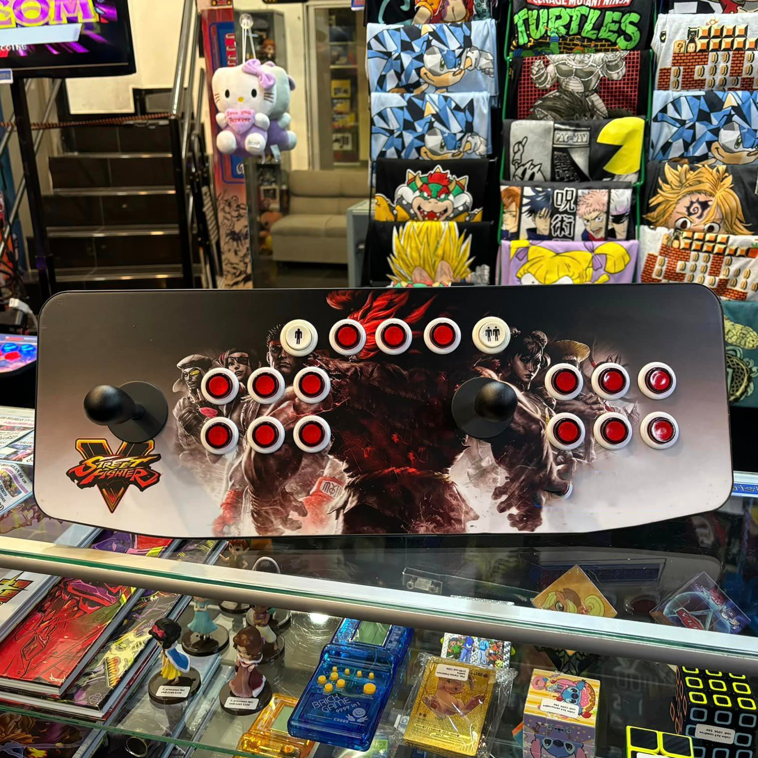 Tablero Street Fighter Akuma Alambrico