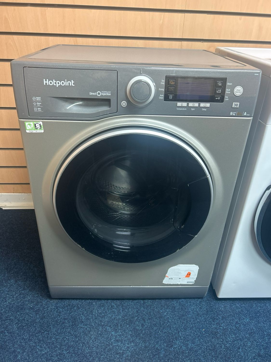 Hotpoint RD966JGDUK 9KG/6KG Washer Dryer Silver