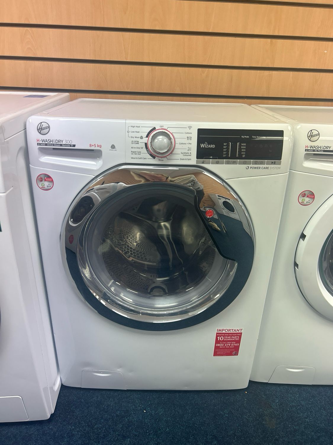 Hoover H3DS4855TACE 8KG/5KG Washer Dryer White
