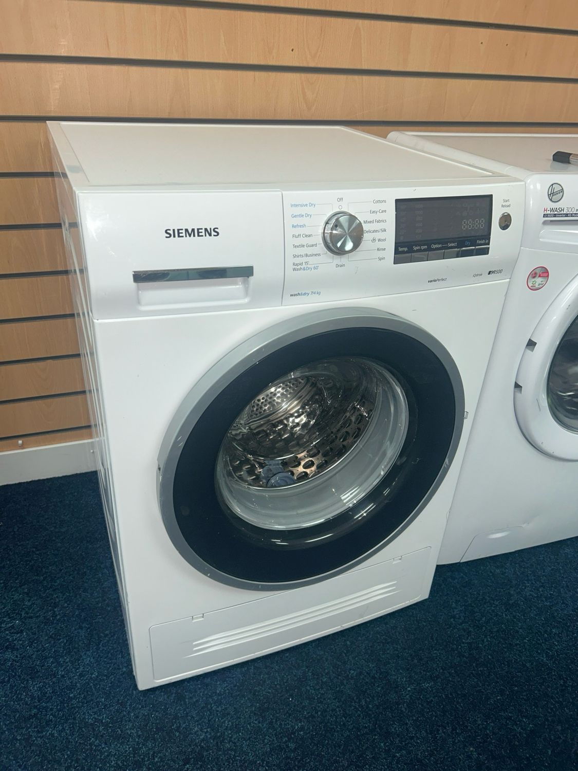 Siemens WD14H421GB 7KG/4KG Washer Dryer White